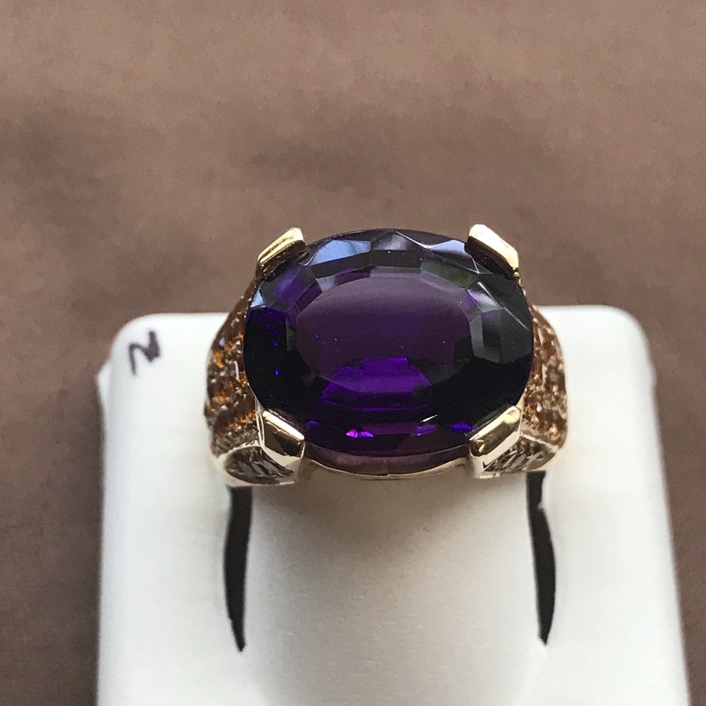 🎉HP🎉NWOT Exquisite Genuine Amethyst🎉 - Picture 8 of 8